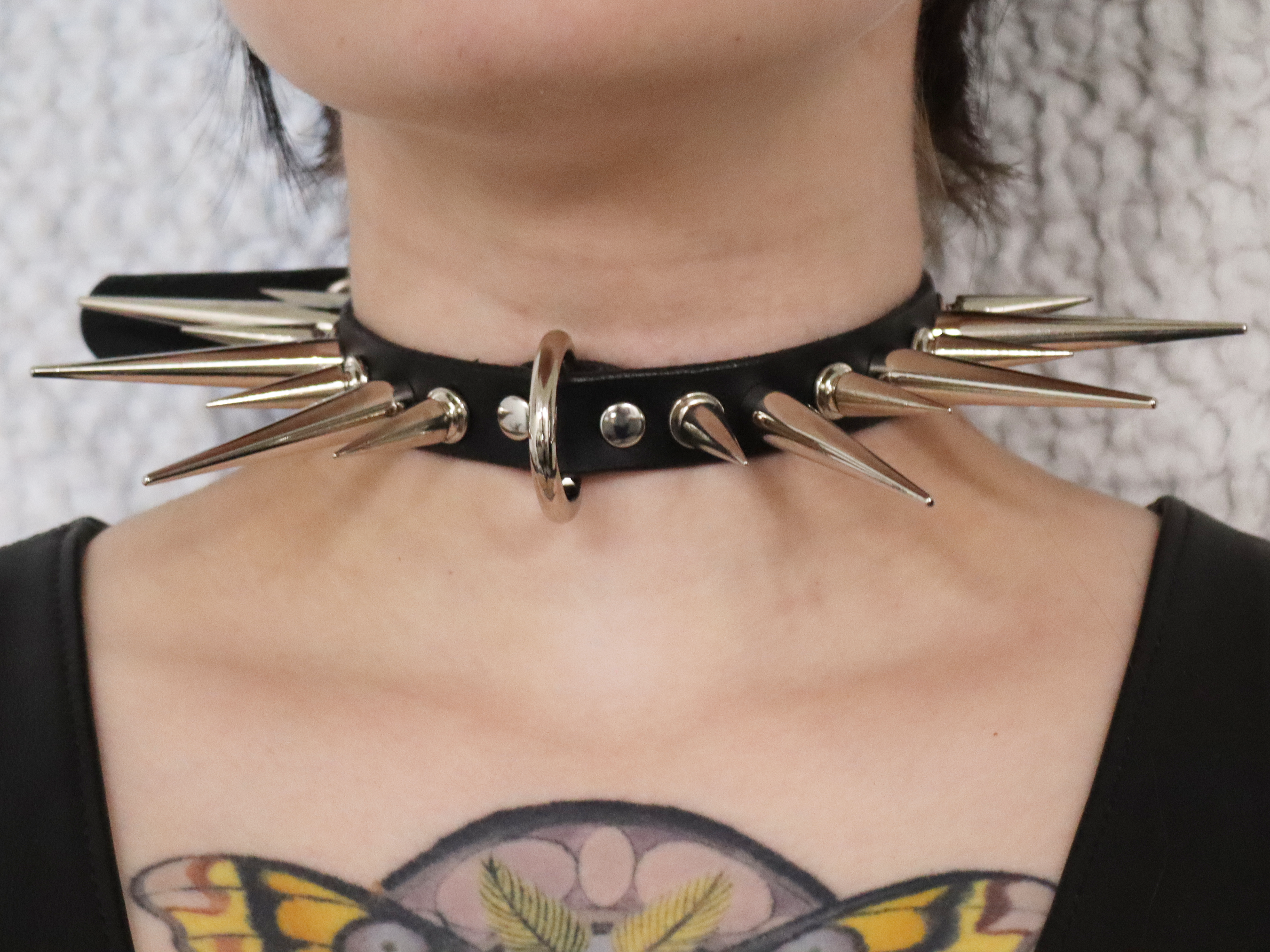 Heathen Spiked Choker – Asmodeus Jewelers