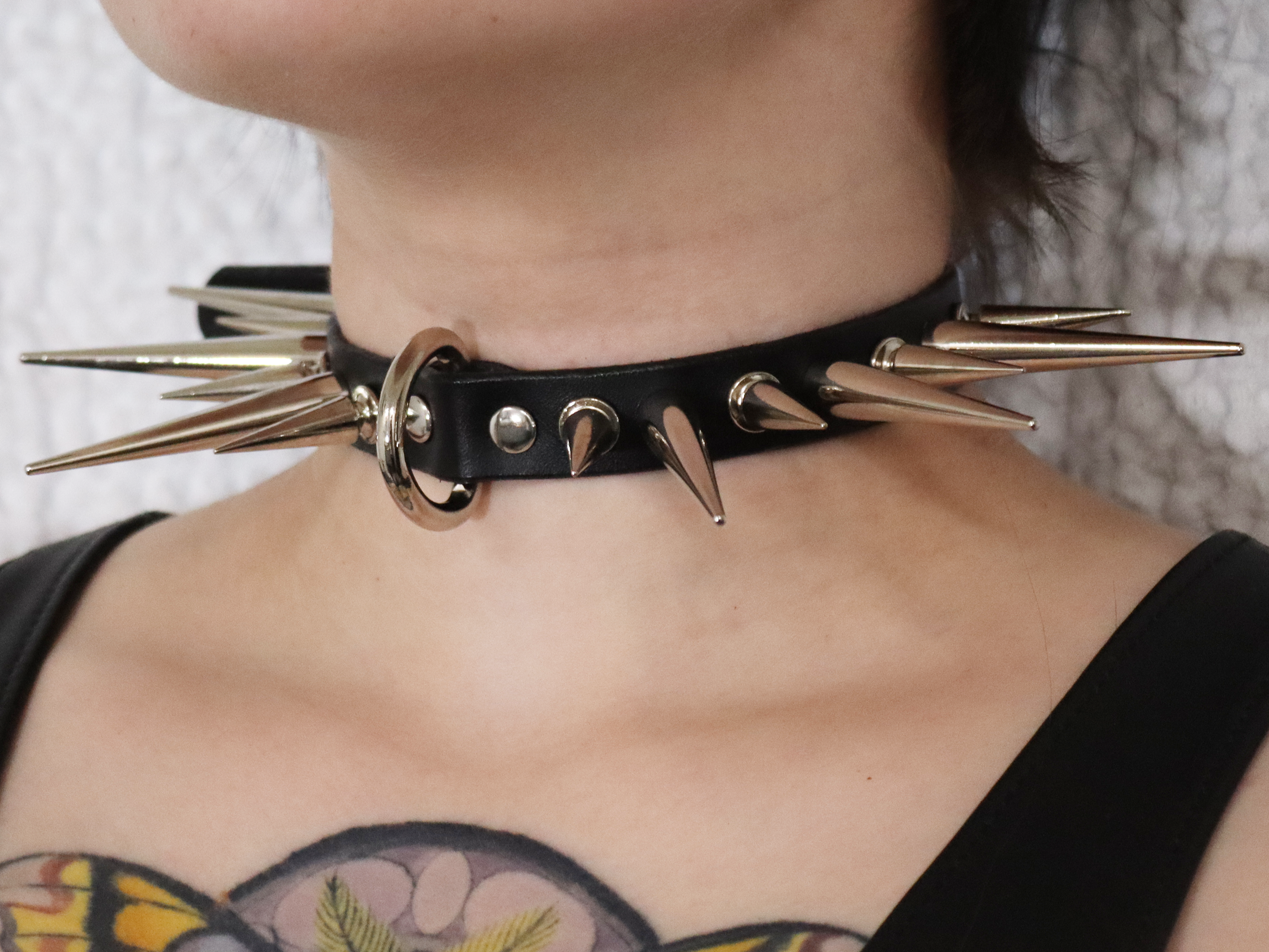 Heathen Spiked Choker – Asmodeus Jewelers